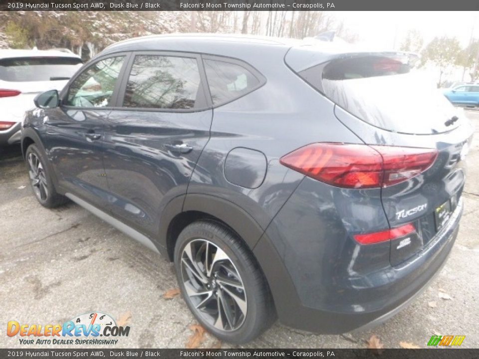 2019 Hyundai Tucson Sport AWD Dusk Blue / Black Photo #5