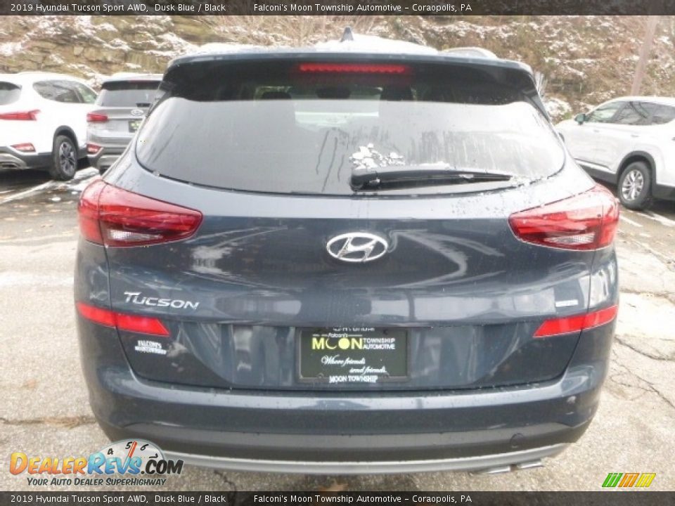 2019 Hyundai Tucson Sport AWD Dusk Blue / Black Photo #6