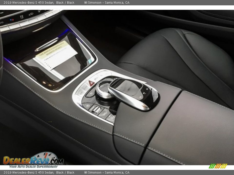 2019 Mercedes-Benz S 450 Sedan Black / Black Photo #7