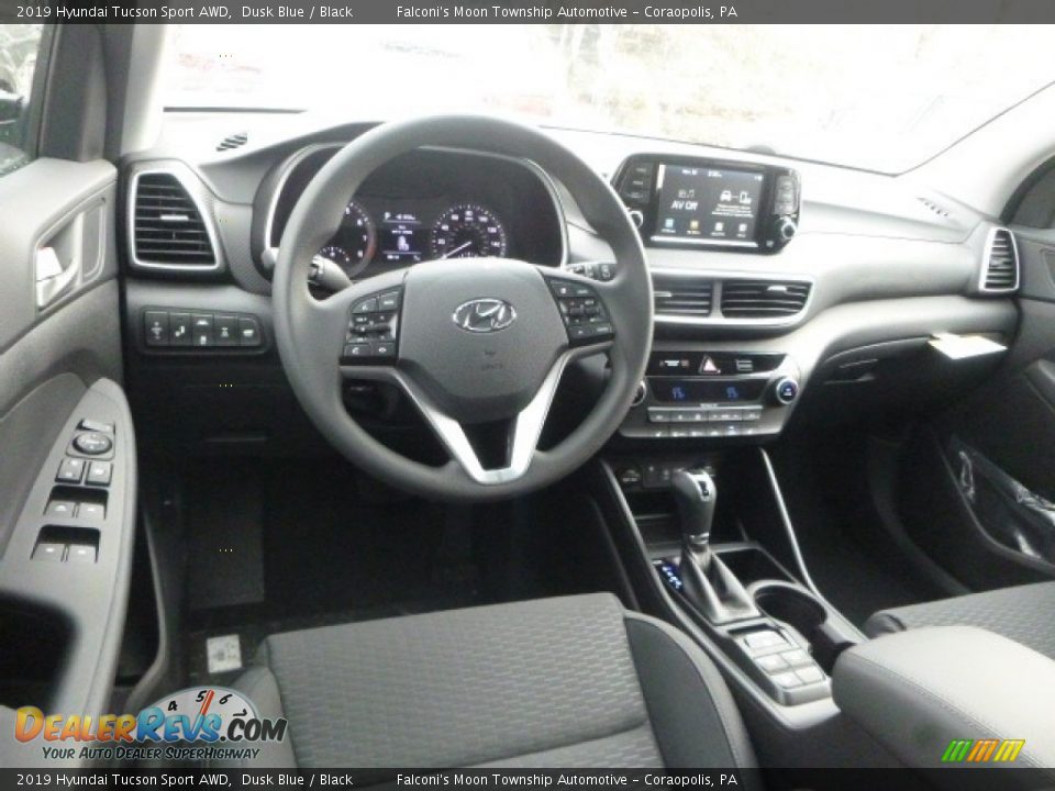 Black Interior - 2019 Hyundai Tucson Sport AWD Photo #9