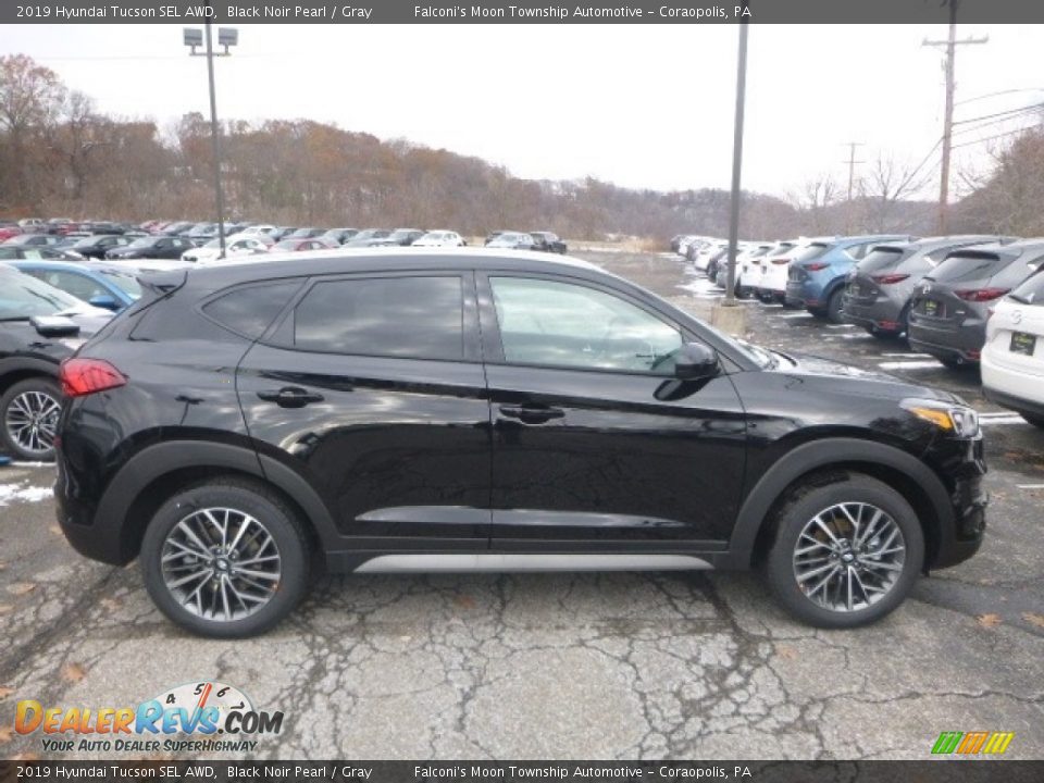 Black Noir Pearl 2019 Hyundai Tucson SEL AWD Photo #1