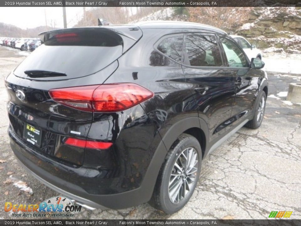 2019 Hyundai Tucson SEL AWD Black Noir Pearl / Gray Photo #2