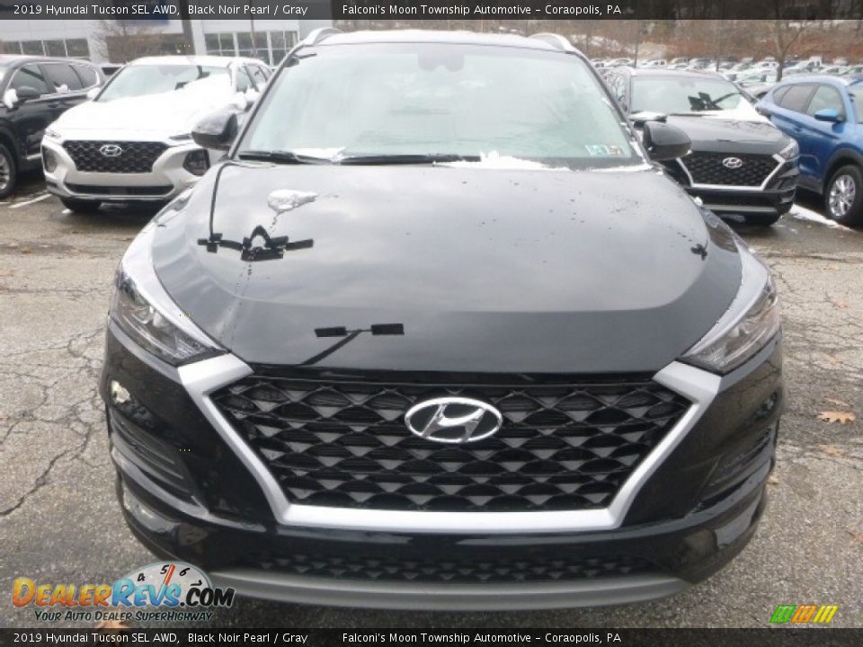 2019 Hyundai Tucson SEL AWD Black Noir Pearl / Gray Photo #4