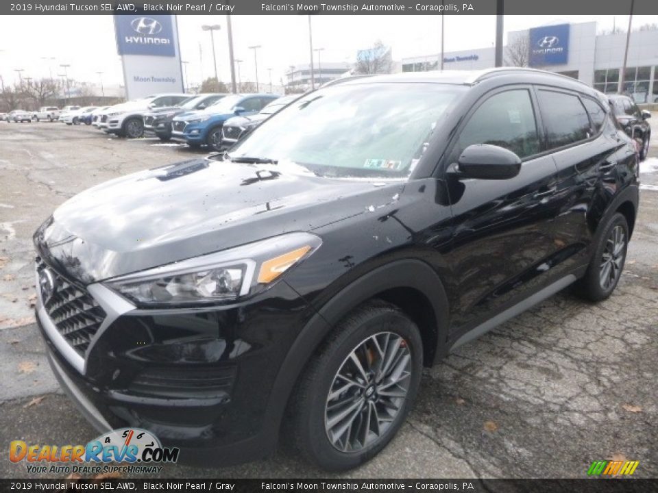 2019 Hyundai Tucson SEL AWD Black Noir Pearl / Gray Photo #5