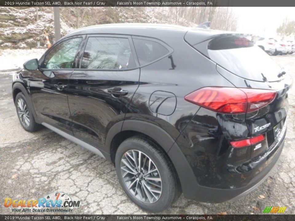 2019 Hyundai Tucson SEL AWD Black Noir Pearl / Gray Photo #6