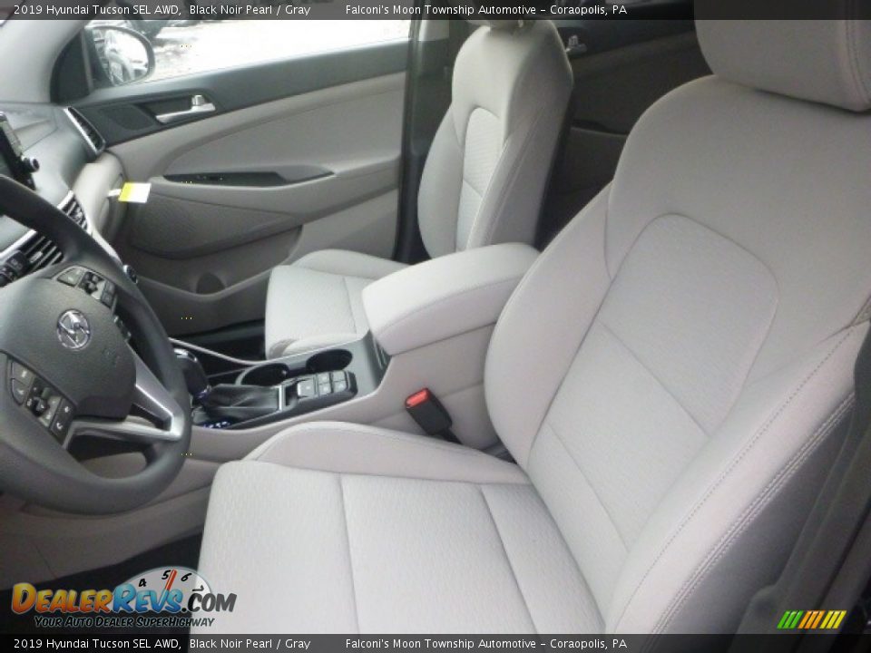 2019 Hyundai Tucson SEL AWD Black Noir Pearl / Gray Photo #11