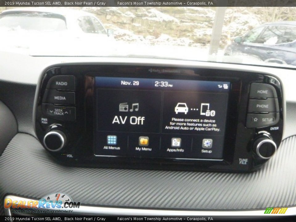 2019 Hyundai Tucson SEL AWD Black Noir Pearl / Gray Photo #13