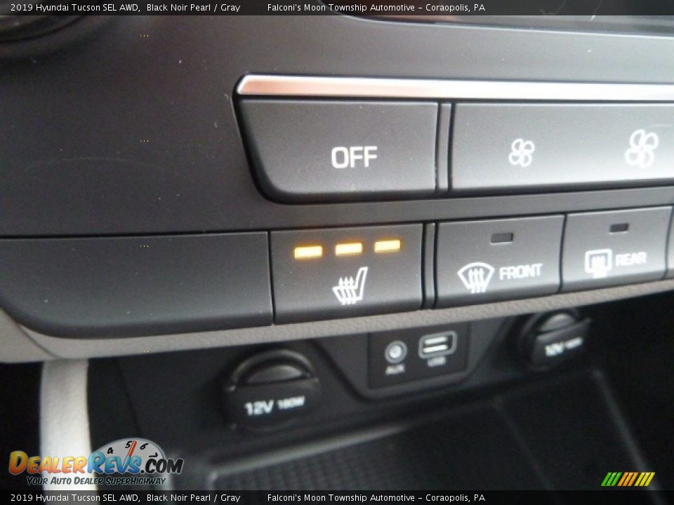 2019 Hyundai Tucson SEL AWD Black Noir Pearl / Gray Photo #14