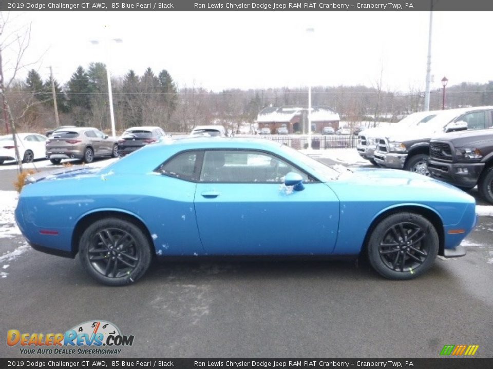 B5 Blue Pearl 2019 Dodge Challenger GT AWD Photo #6