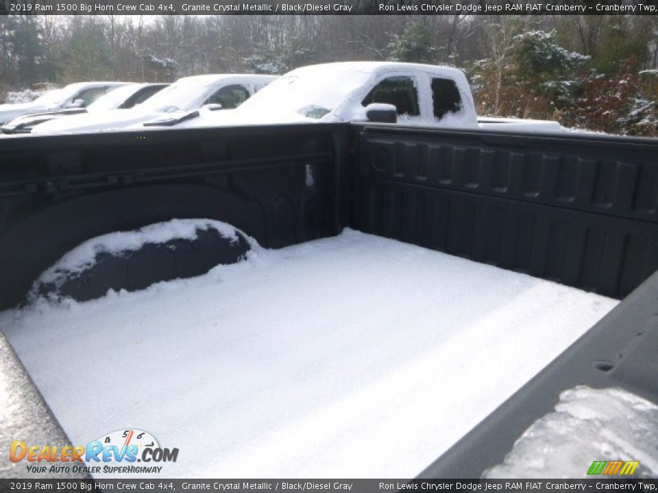 2019 Ram 1500 Big Horn Crew Cab 4x4 Granite Crystal Metallic / Black/Diesel Gray Photo #13