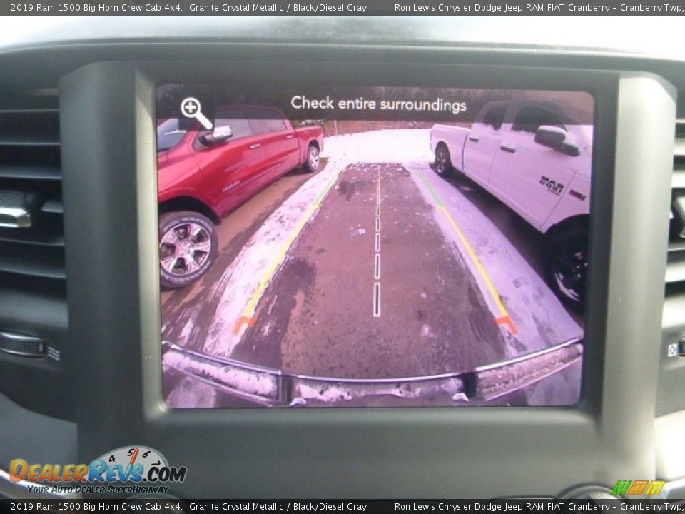 2019 Ram 1500 Big Horn Crew Cab 4x4 Granite Crystal Metallic / Black/Diesel Gray Photo #18