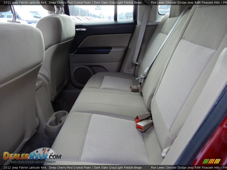 2012 Jeep Patriot Latitude 4x4 Deep Cherry Red Crystal Pearl / Dark Slate Gray/Light Pebble Beige Photo #13