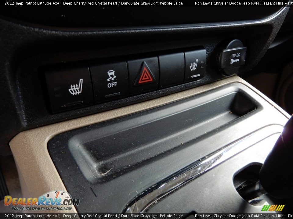 2012 Jeep Patriot Latitude 4x4 Deep Cherry Red Crystal Pearl / Dark Slate Gray/Light Pebble Beige Photo #18