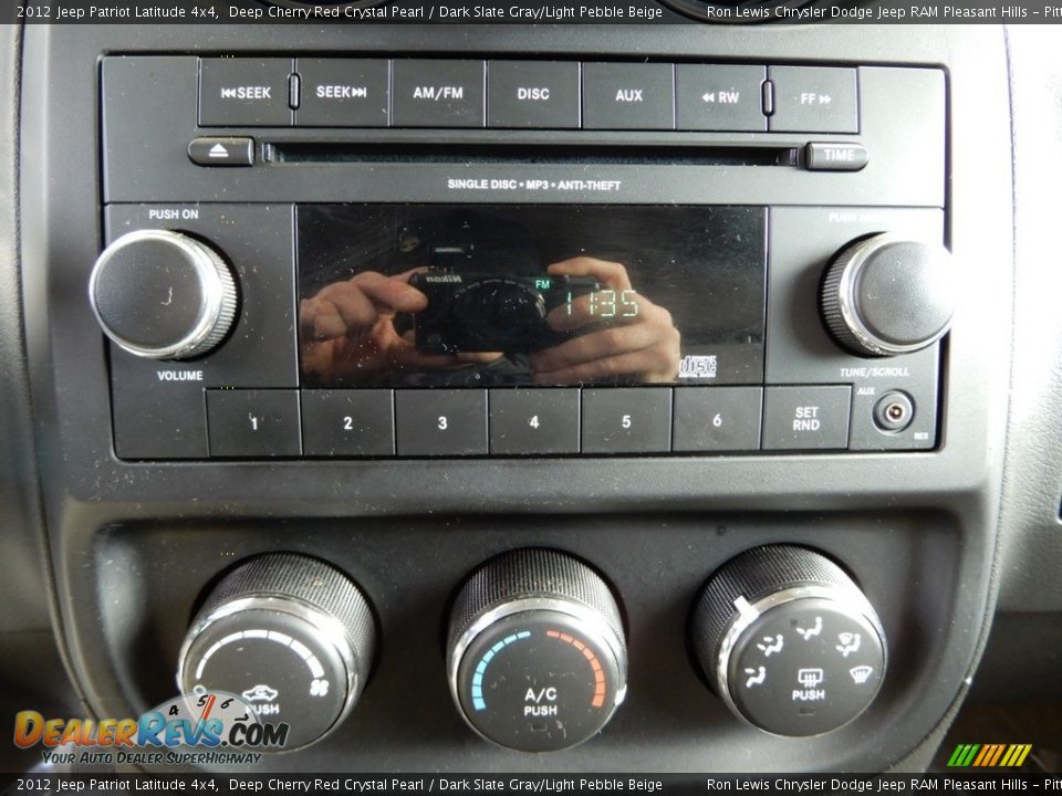 2012 Jeep Patriot Latitude 4x4 Deep Cherry Red Crystal Pearl / Dark Slate Gray/Light Pebble Beige Photo #19