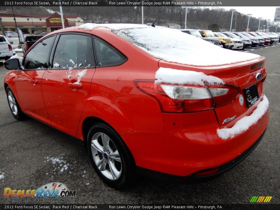 2013 Ford Focus SE Sedan Race Red / Charcoal Black Photo #3