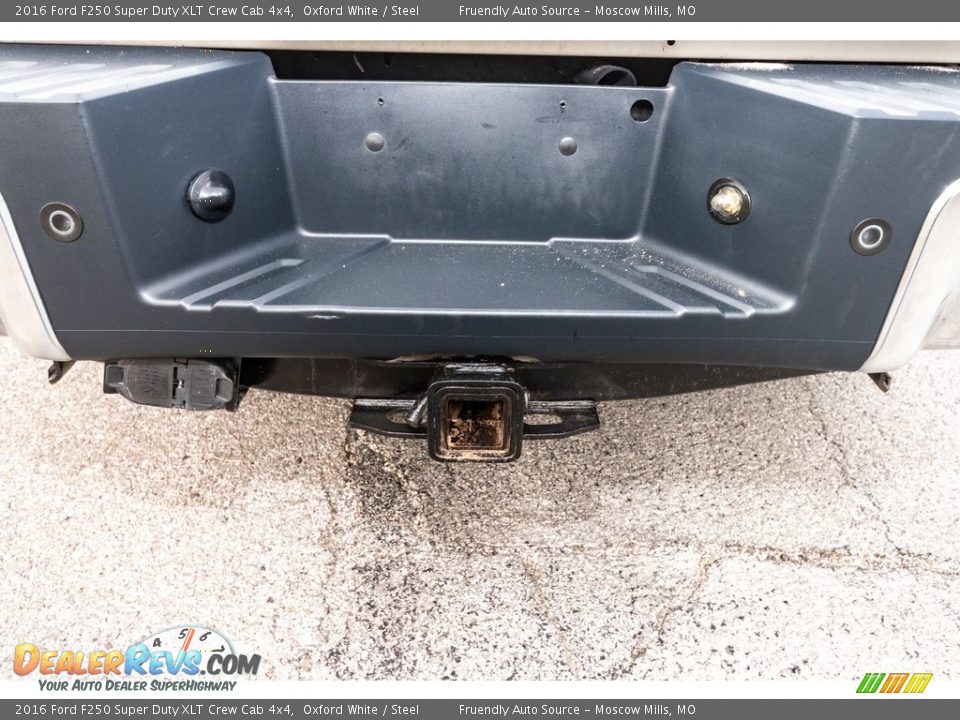2016 Ford F250 Super Duty XLT Crew Cab 4x4 Oxford White / Steel Photo #20