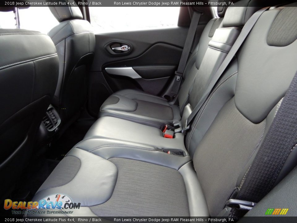 2018 Jeep Cherokee Latitude Plus 4x4 Rhino / Black Photo #13