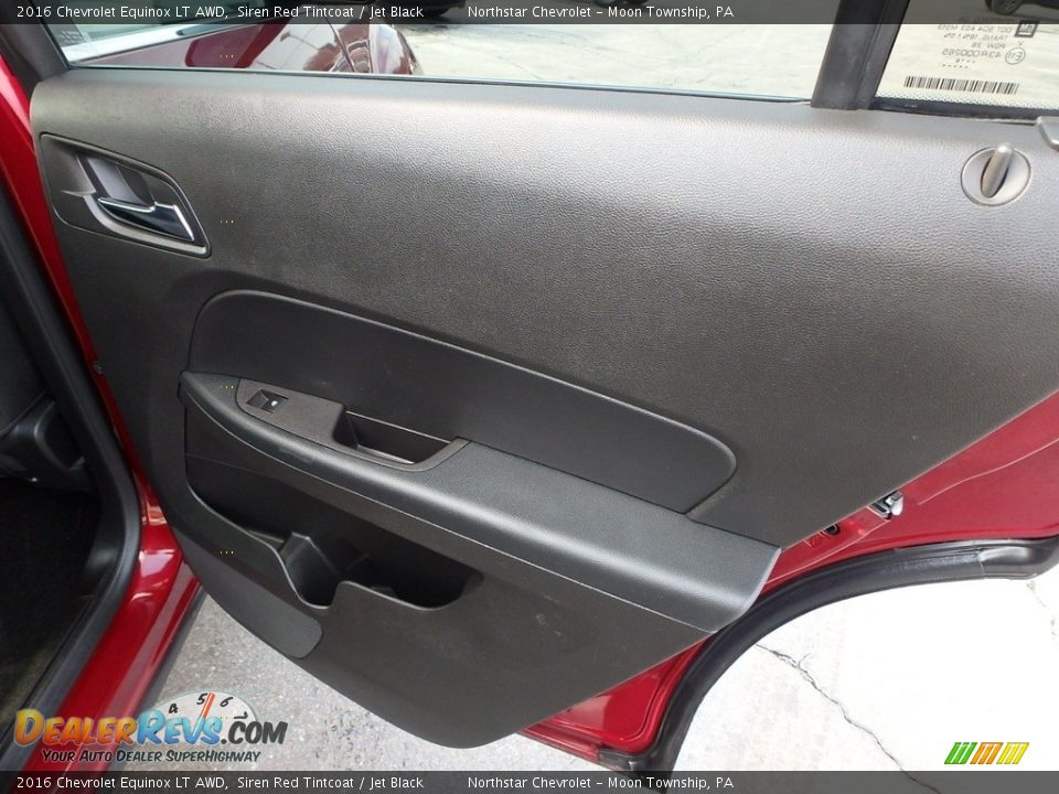 2016 Chevrolet Equinox LT AWD Siren Red Tintcoat / Jet Black Photo #19