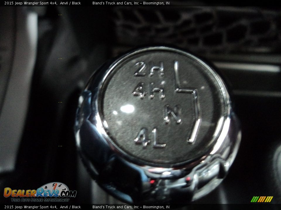 2015 Jeep Wrangler Sport 4x4 Anvil / Black Photo #19