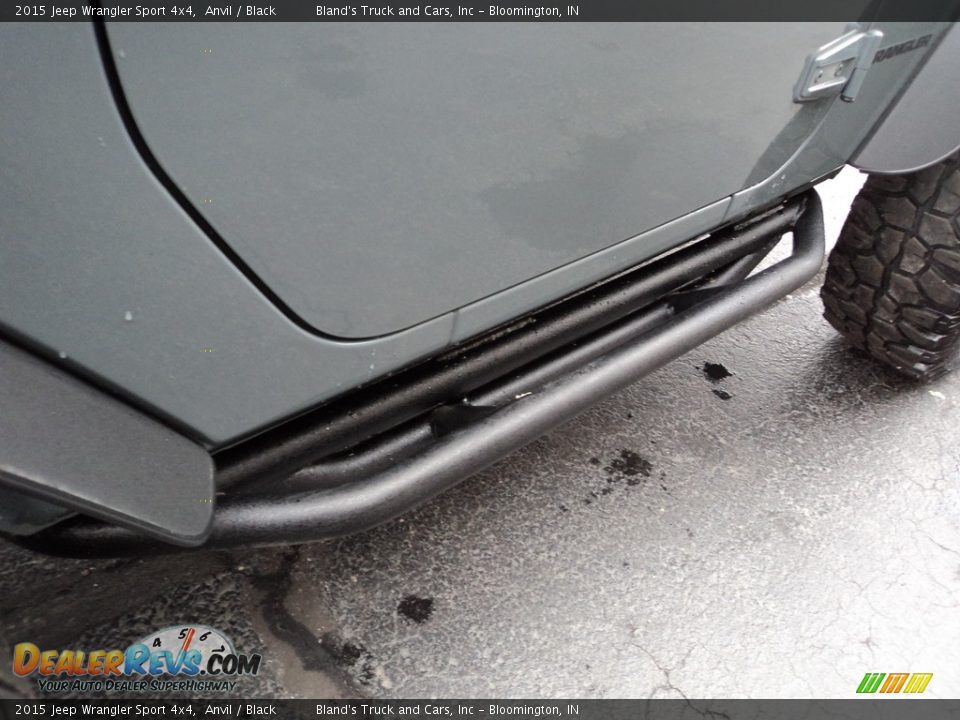 2015 Jeep Wrangler Sport 4x4 Anvil / Black Photo #27