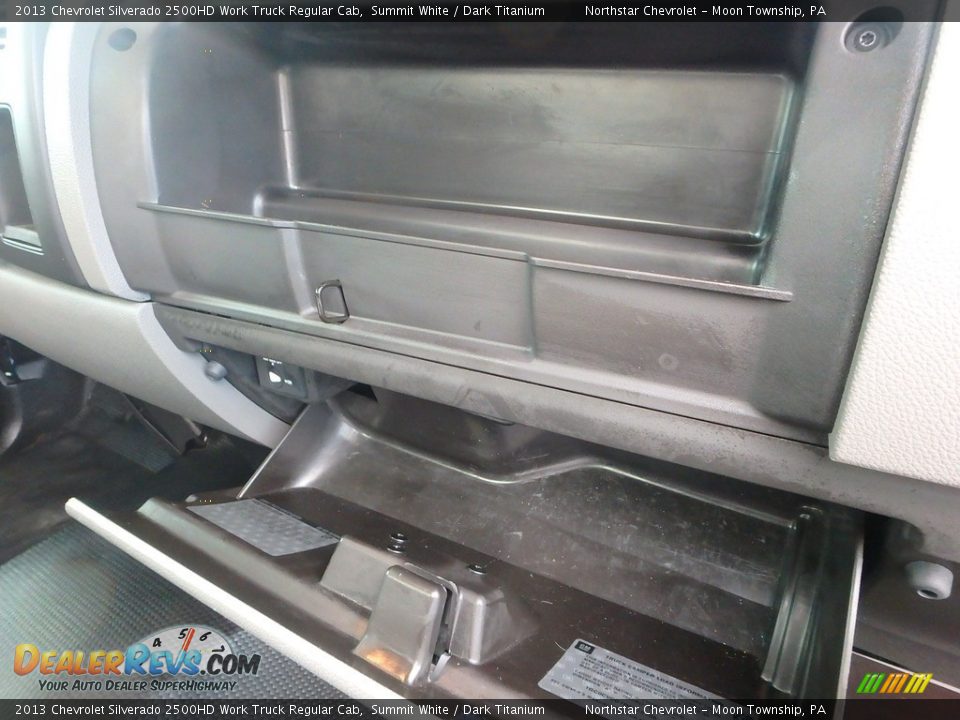 2013 Chevrolet Silverado 2500HD Work Truck Regular Cab Summit White / Dark Titanium Photo #18
