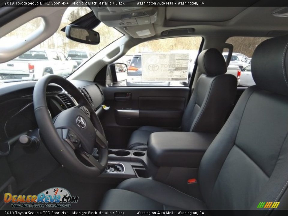 Front Seat of 2019 Toyota Sequoia TRD Sport 4x4 Photo #9