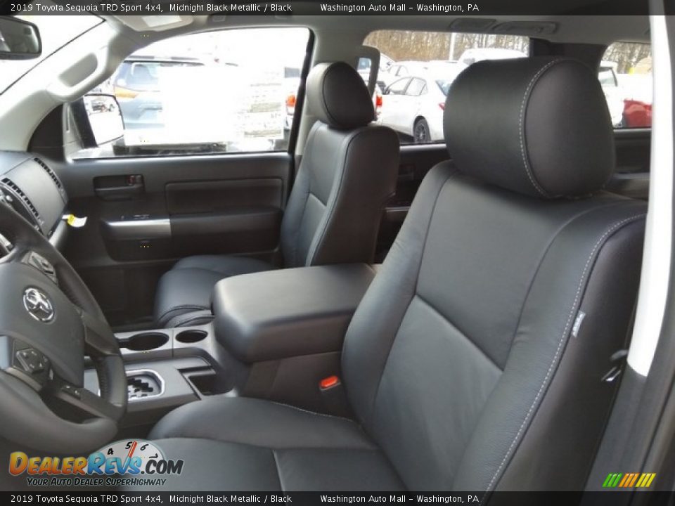 Front Seat of 2019 Toyota Sequoia TRD Sport 4x4 Photo #10