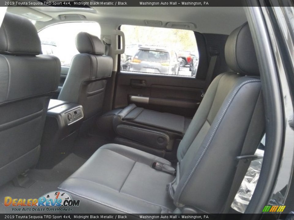 Rear Seat of 2019 Toyota Sequoia TRD Sport 4x4 Photo #12