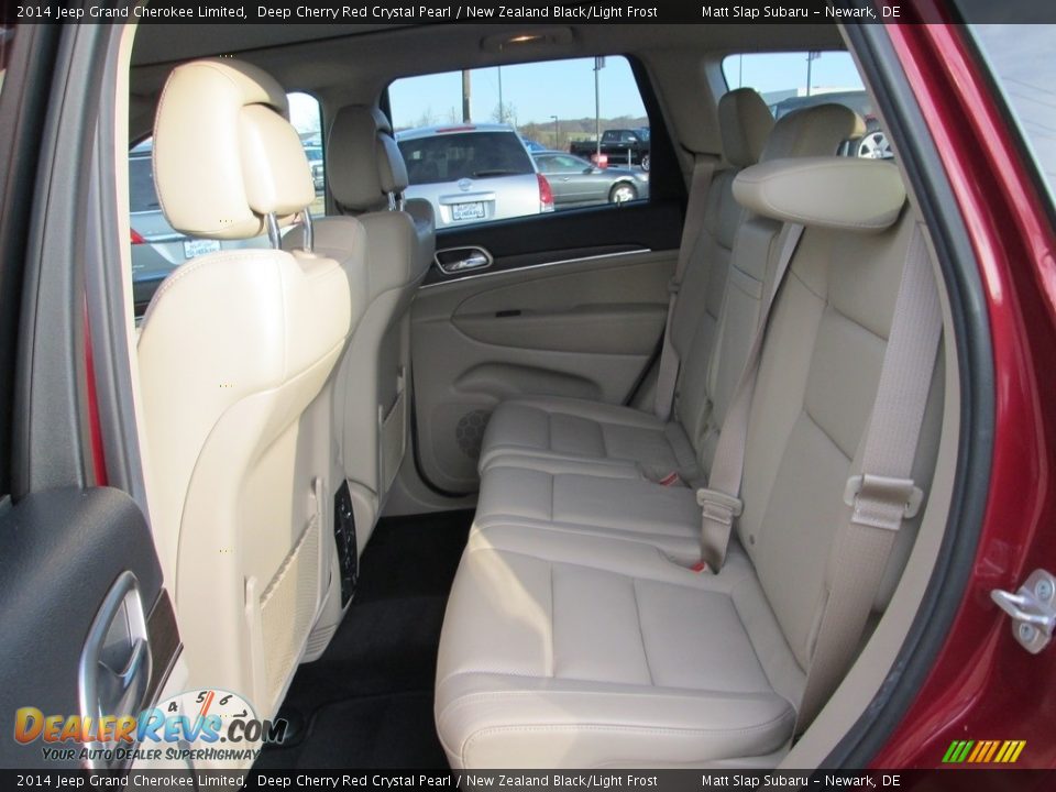 2014 Jeep Grand Cherokee Limited Deep Cherry Red Crystal Pearl / New Zealand Black/Light Frost Photo #21
