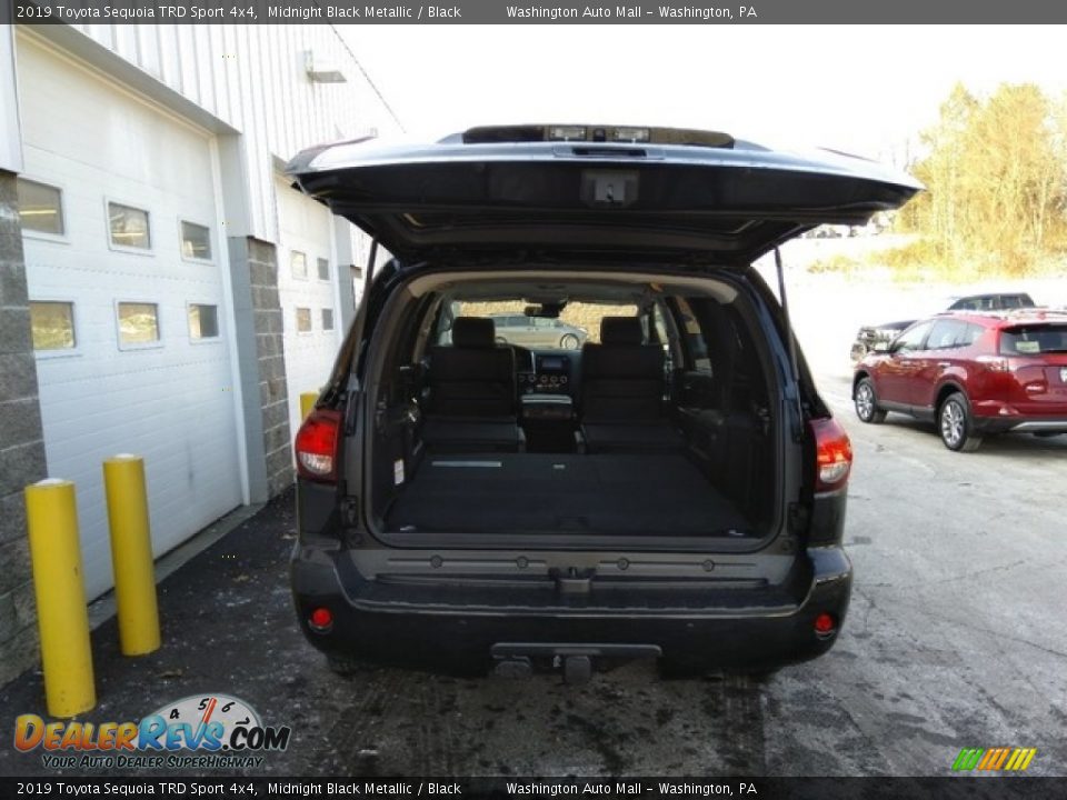 2019 Toyota Sequoia TRD Sport 4x4 Midnight Black Metallic / Black Photo #11