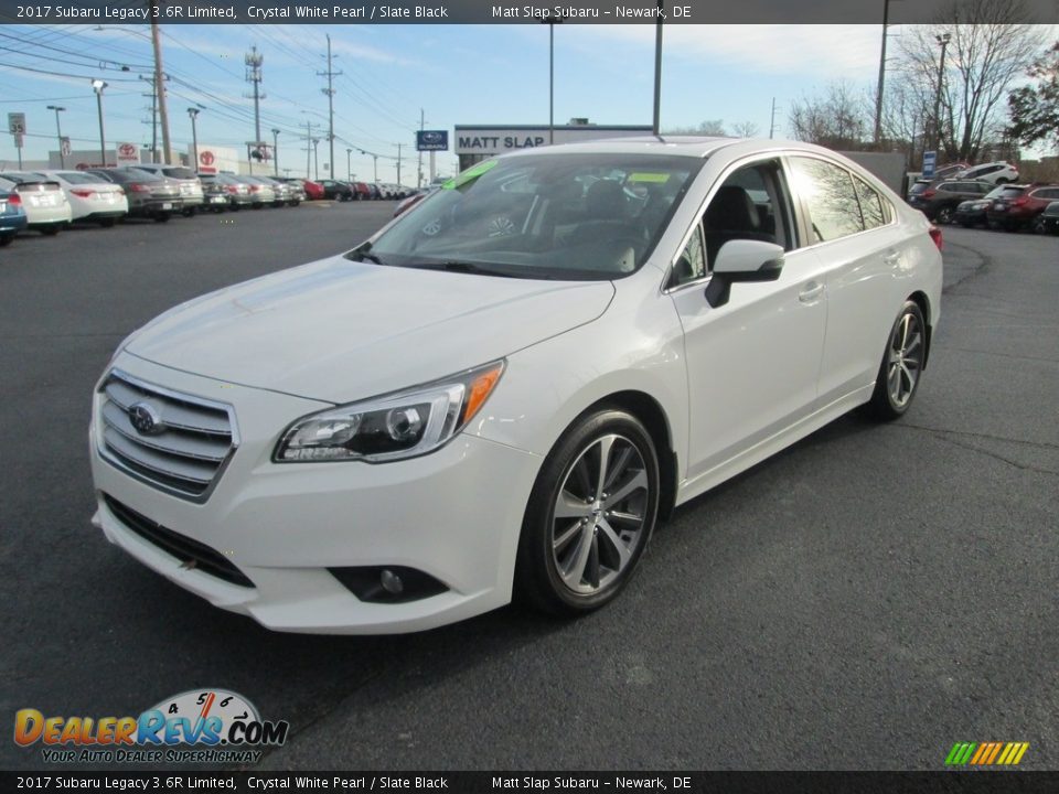 2017 Subaru Legacy 3.6R Limited Crystal White Pearl / Slate Black Photo #2