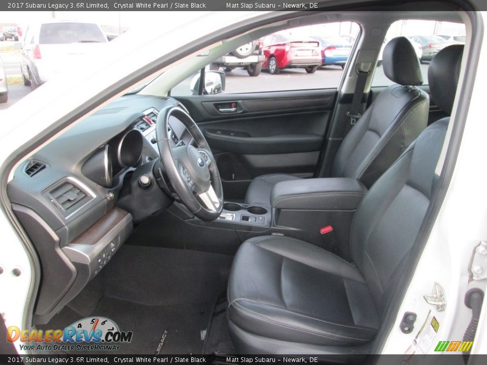 2017 Subaru Legacy 3.6R Limited Crystal White Pearl / Slate Black Photo #13