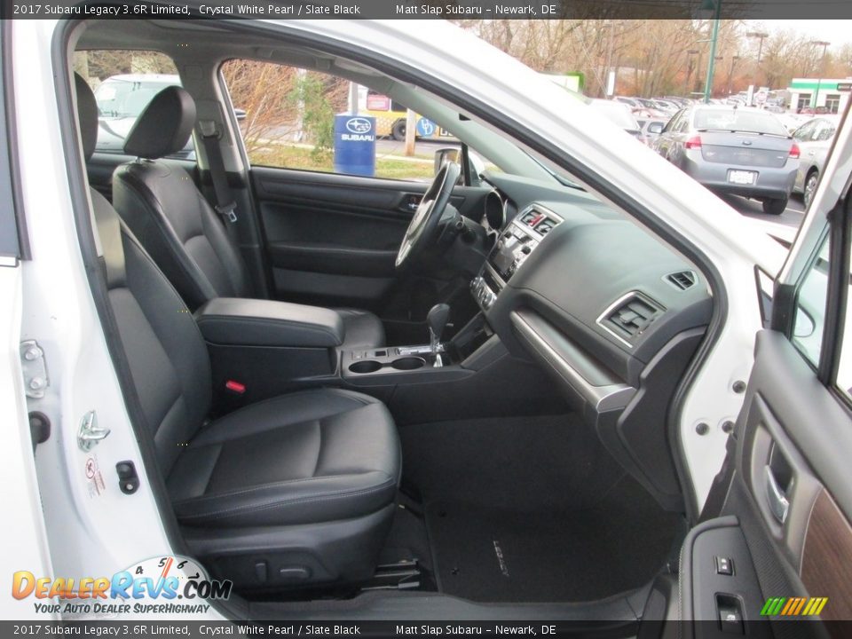 2017 Subaru Legacy 3.6R Limited Crystal White Pearl / Slate Black Photo #18