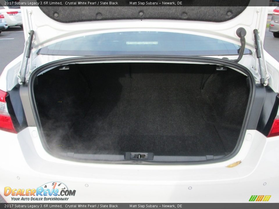 2017 Subaru Legacy 3.6R Limited Crystal White Pearl / Slate Black Photo #20