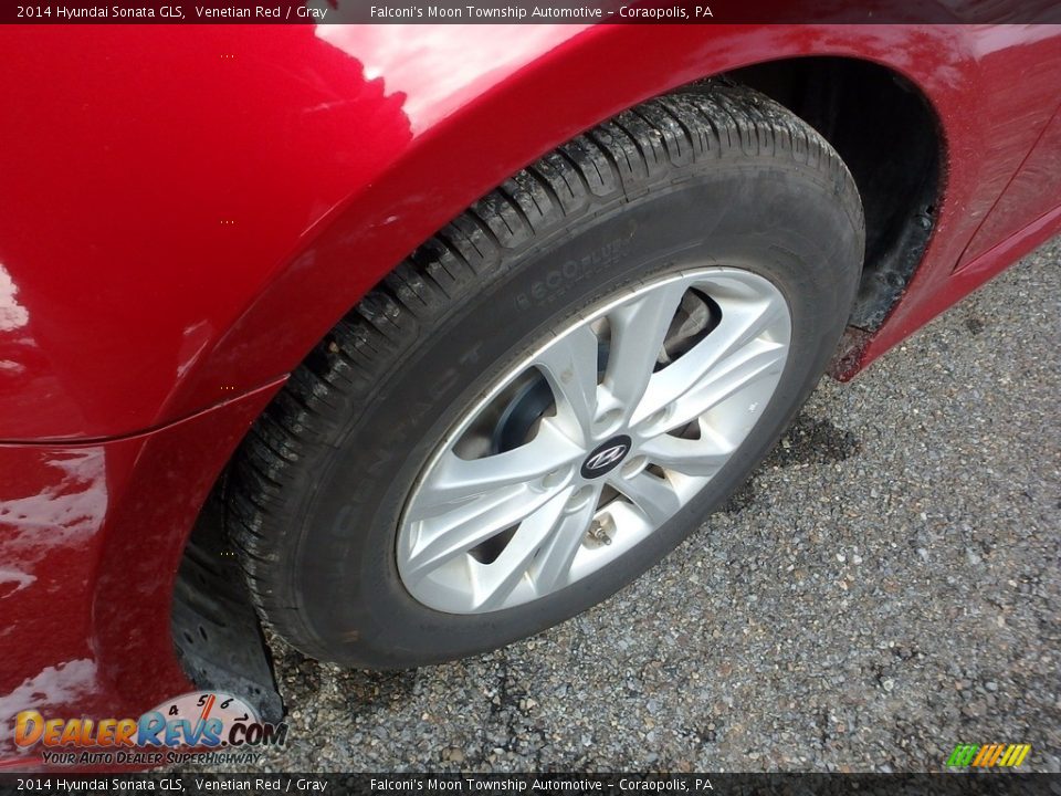2014 Hyundai Sonata GLS Venetian Red / Gray Photo #5