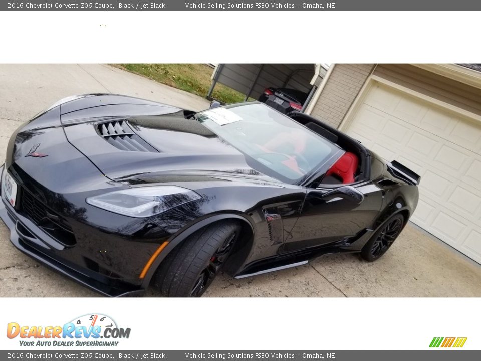 2016 Chevrolet Corvette Z06 Coupe Black / Jet Black Photo #1