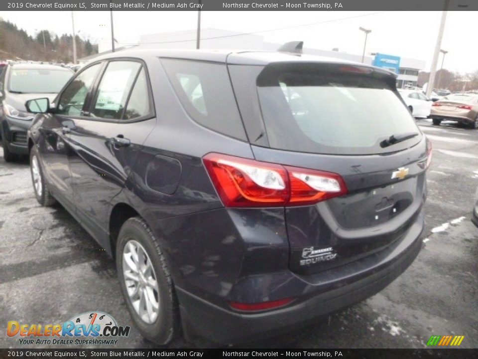 2019 Chevrolet Equinox LS Storm Blue Metallic / Medium Ash Gray Photo #3