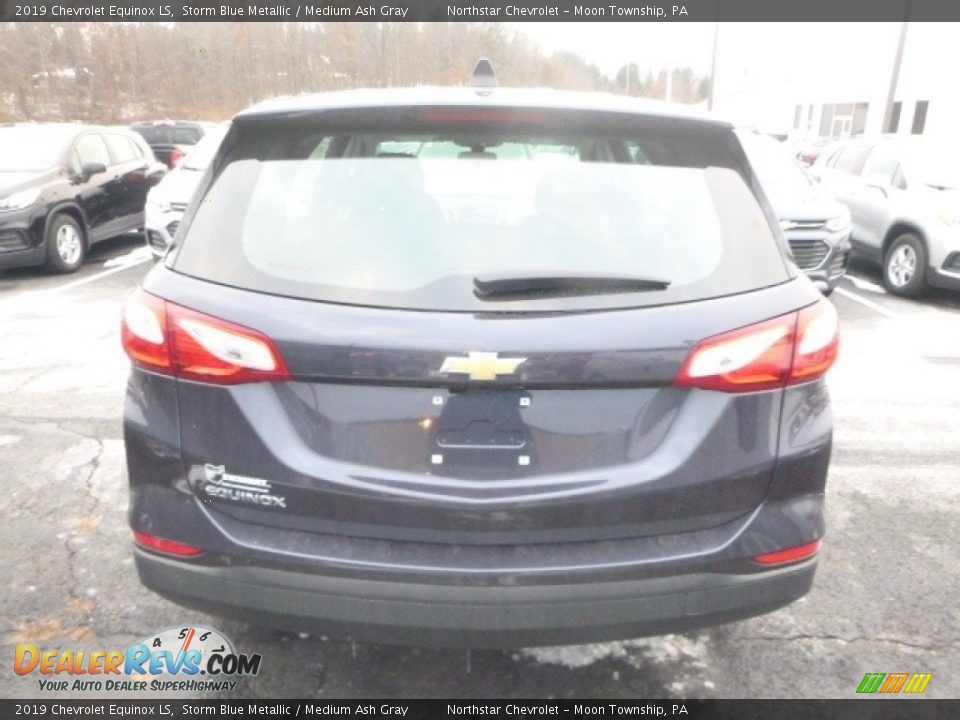 2019 Chevrolet Equinox LS Storm Blue Metallic / Medium Ash Gray Photo #4