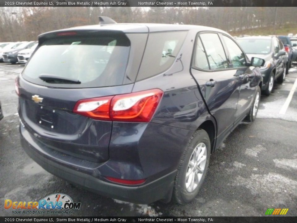 2019 Chevrolet Equinox LS Storm Blue Metallic / Medium Ash Gray Photo #5