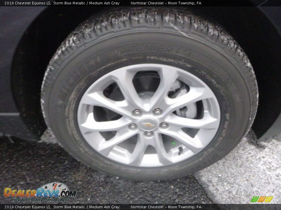 2019 Chevrolet Equinox LS Storm Blue Metallic / Medium Ash Gray Photo #8