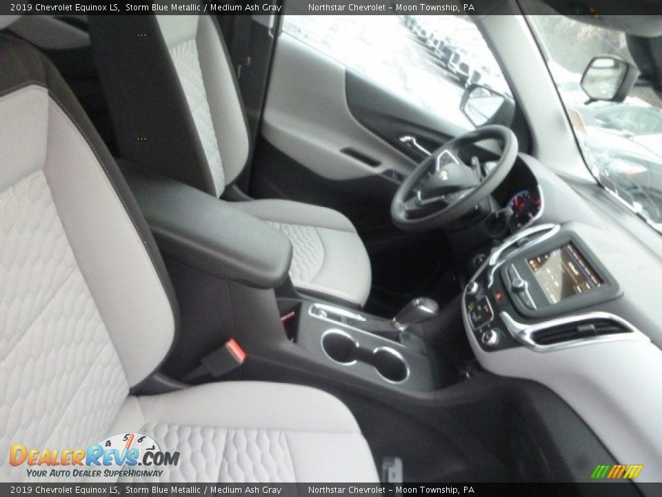 2019 Chevrolet Equinox LS Storm Blue Metallic / Medium Ash Gray Photo #9