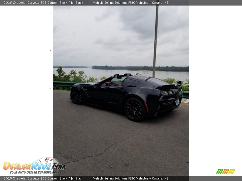 2016 Chevrolet Corvette Z06 Coupe Black / Jet Black Photo #8