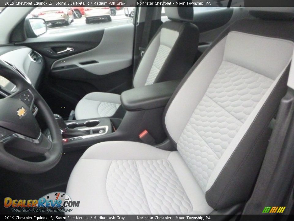 2019 Chevrolet Equinox LS Storm Blue Metallic / Medium Ash Gray Photo #14