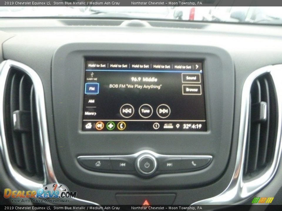 2019 Chevrolet Equinox LS Storm Blue Metallic / Medium Ash Gray Photo #16