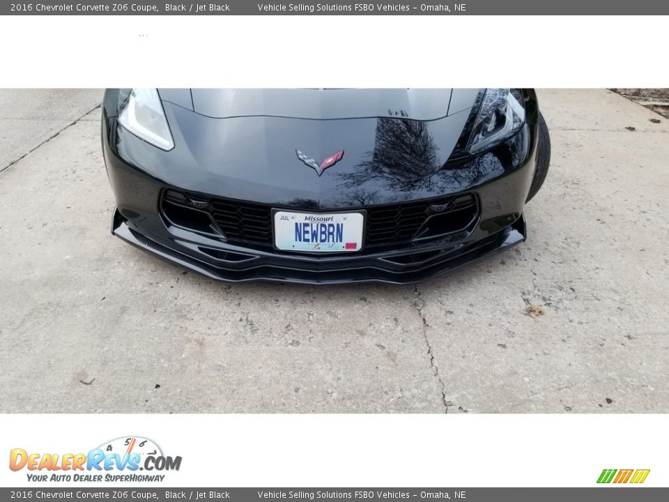 2016 Chevrolet Corvette Z06 Coupe Black / Jet Black Photo #11