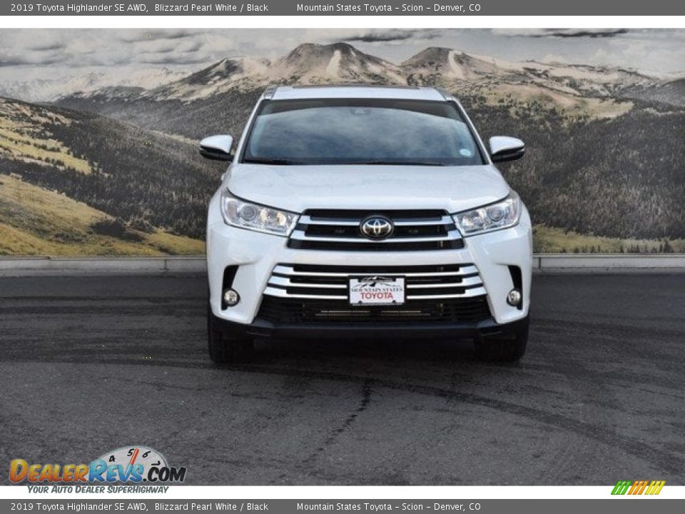 2019 Toyota Highlander SE AWD Blizzard Pearl White / Black Photo #2