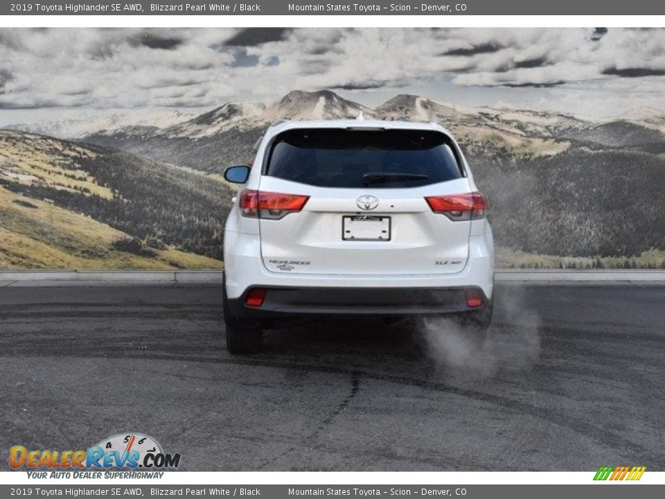 2019 Toyota Highlander SE AWD Blizzard Pearl White / Black Photo #4