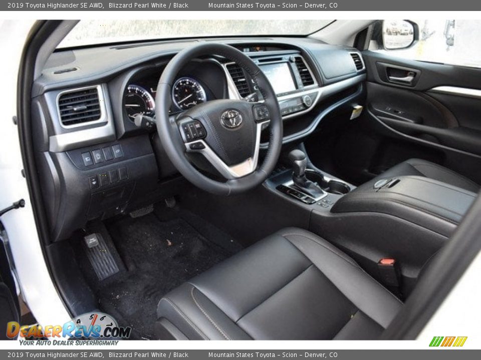2019 Toyota Highlander SE AWD Blizzard Pearl White / Black Photo #5
