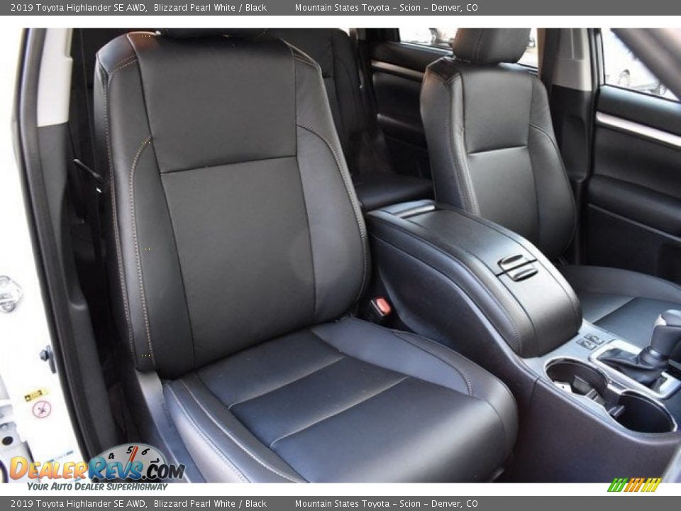 2019 Toyota Highlander SE AWD Blizzard Pearl White / Black Photo #13