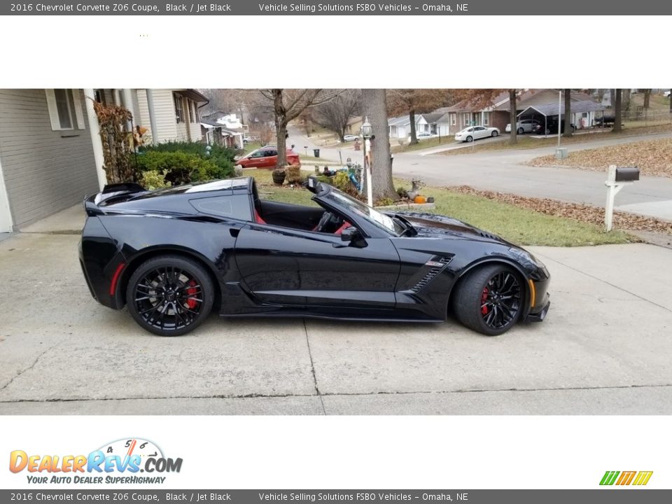 2016 Chevrolet Corvette Z06 Coupe Black / Jet Black Photo #14